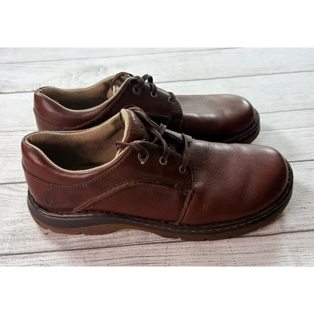 Dr. Doc Martens Men’s 11194 Brown Lace Up Oxford Casual Leather Shoes Size 11